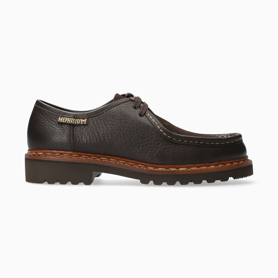 Mephisto PEPPO Suede Læder Sko 2380965-DY - Loafers Herre Mørke Brune